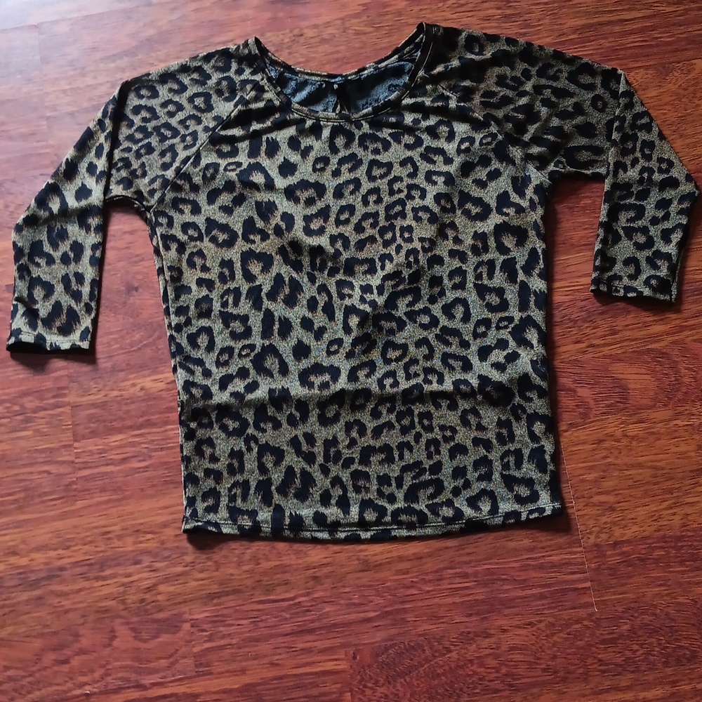 💟Dynamite‎ leopard top